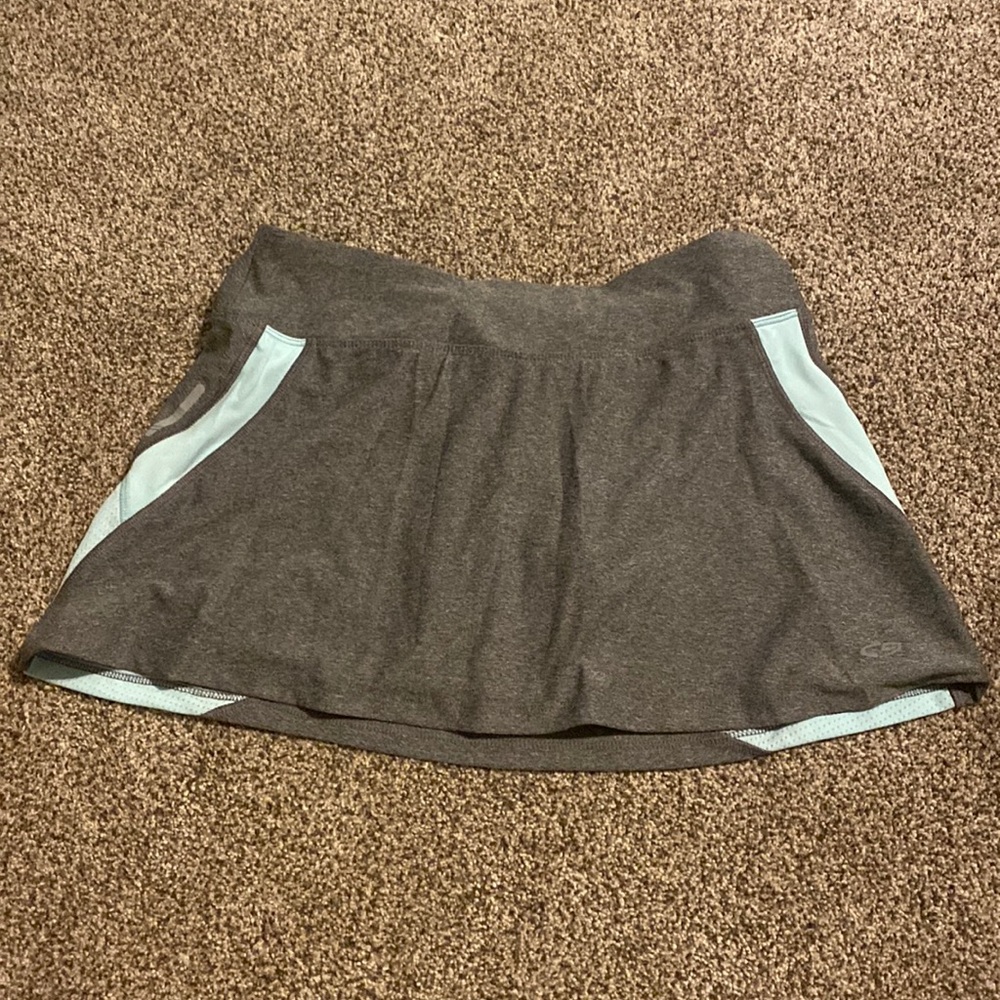 Turquoise and gray tennis/golf  skirt